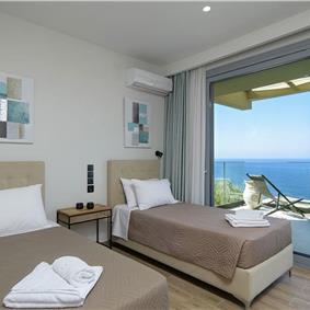 3 bedroom villa with pool & sea views, Agios Mathaios, sleeps 6